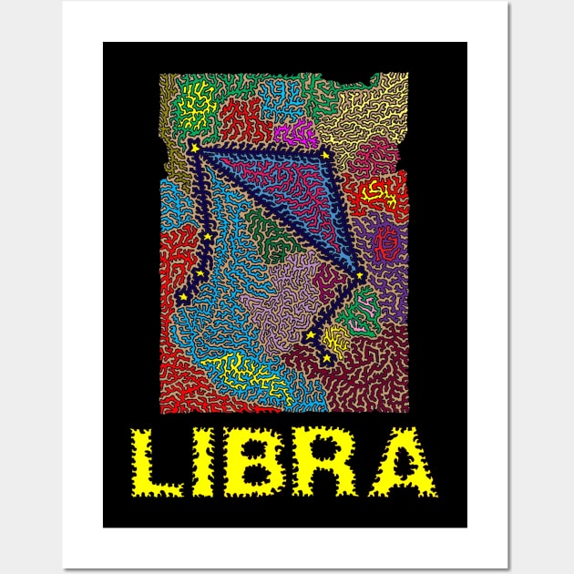 Constellation Libra Wall Art by NightserFineArts